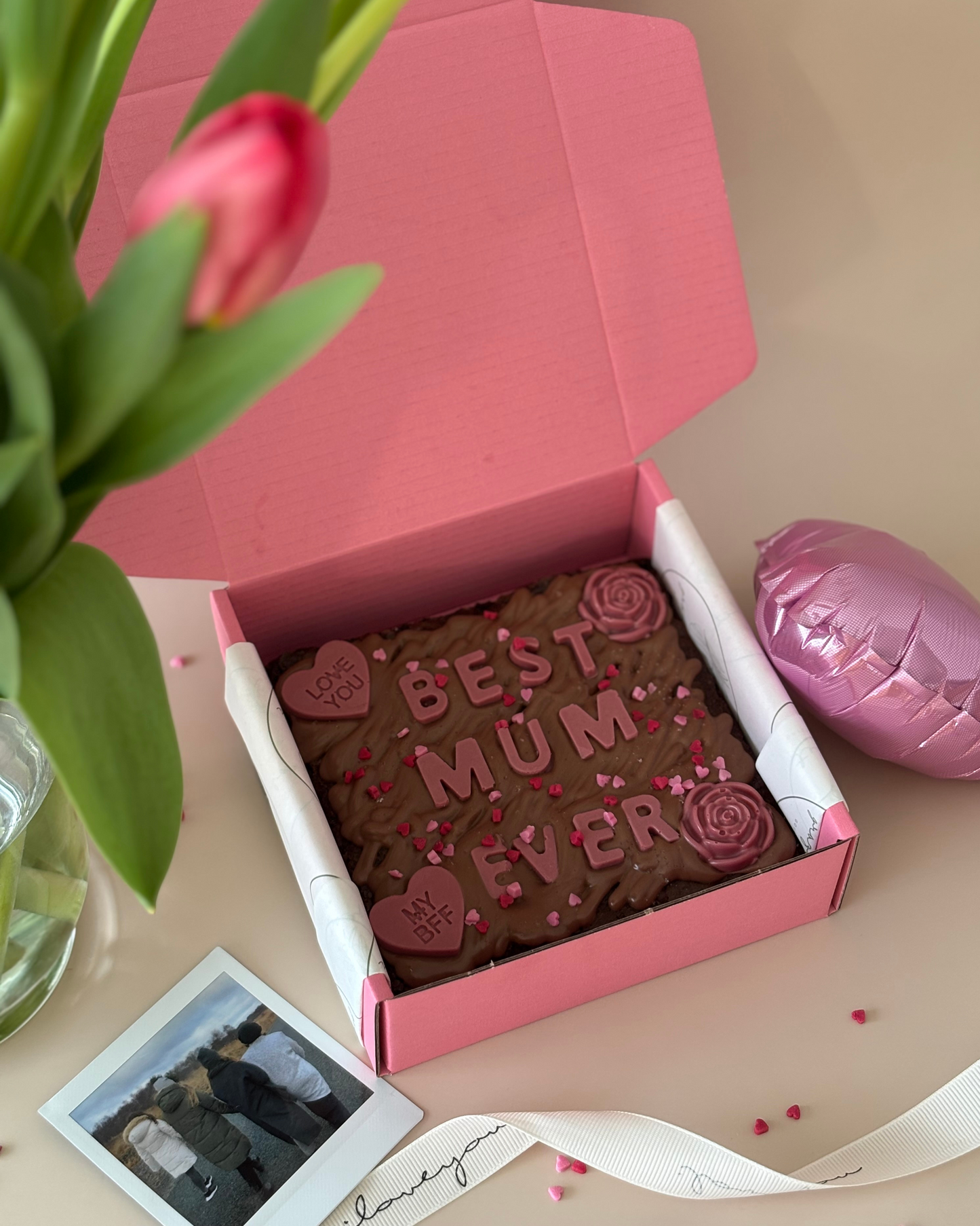 Personalised Custom Brownie Slab