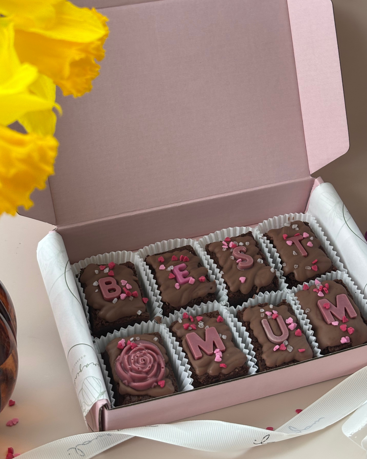 Personalised Custom Brownies Bites
