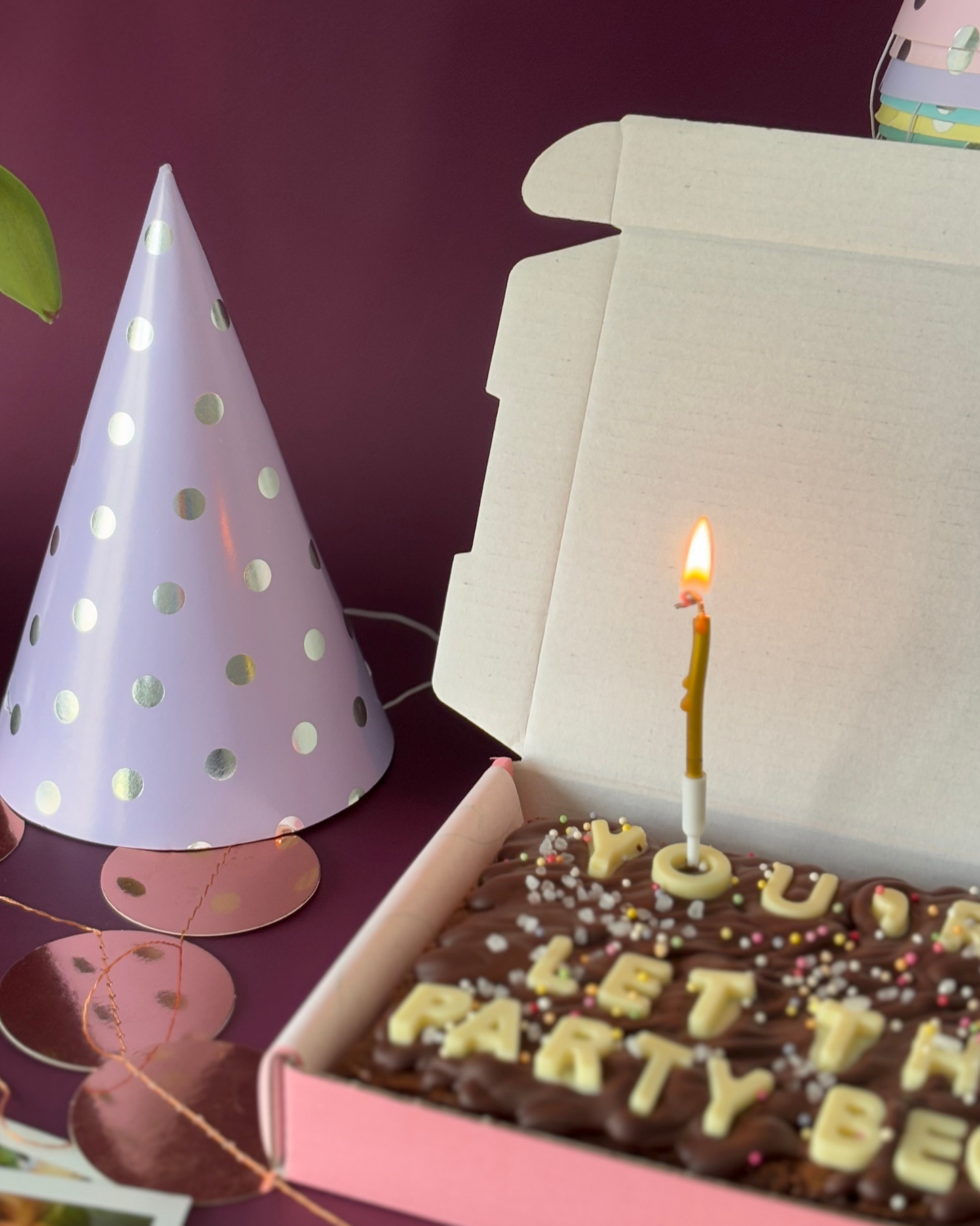 Personalised Brownie Slab