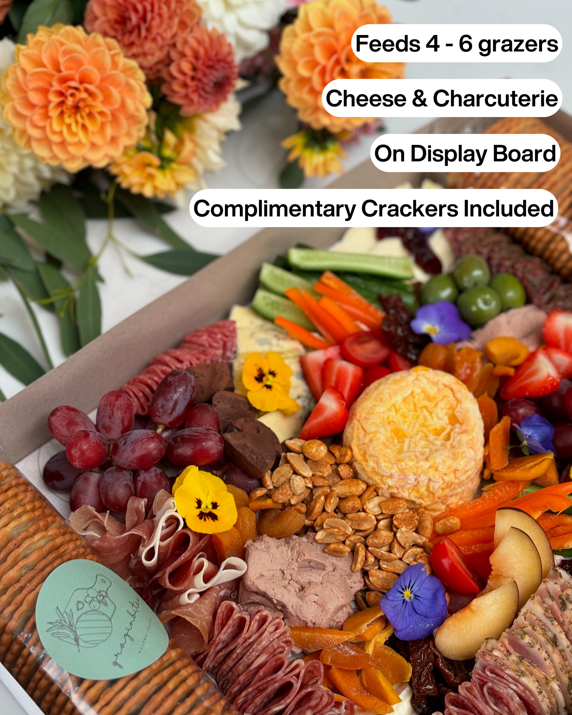 Grazing Board, Box, Platter ideal for four