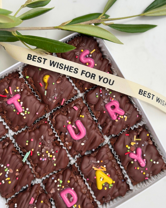 Its ur bday brownies