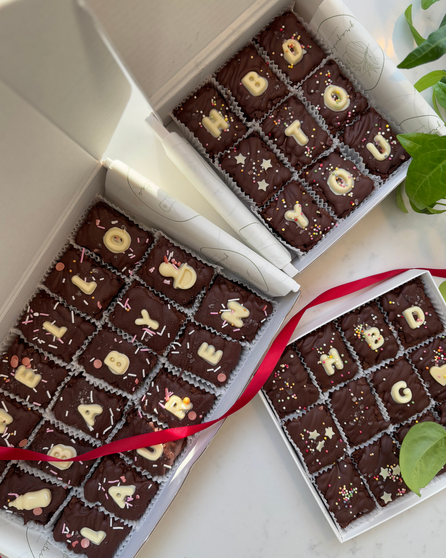 Personalised Brownie Bites