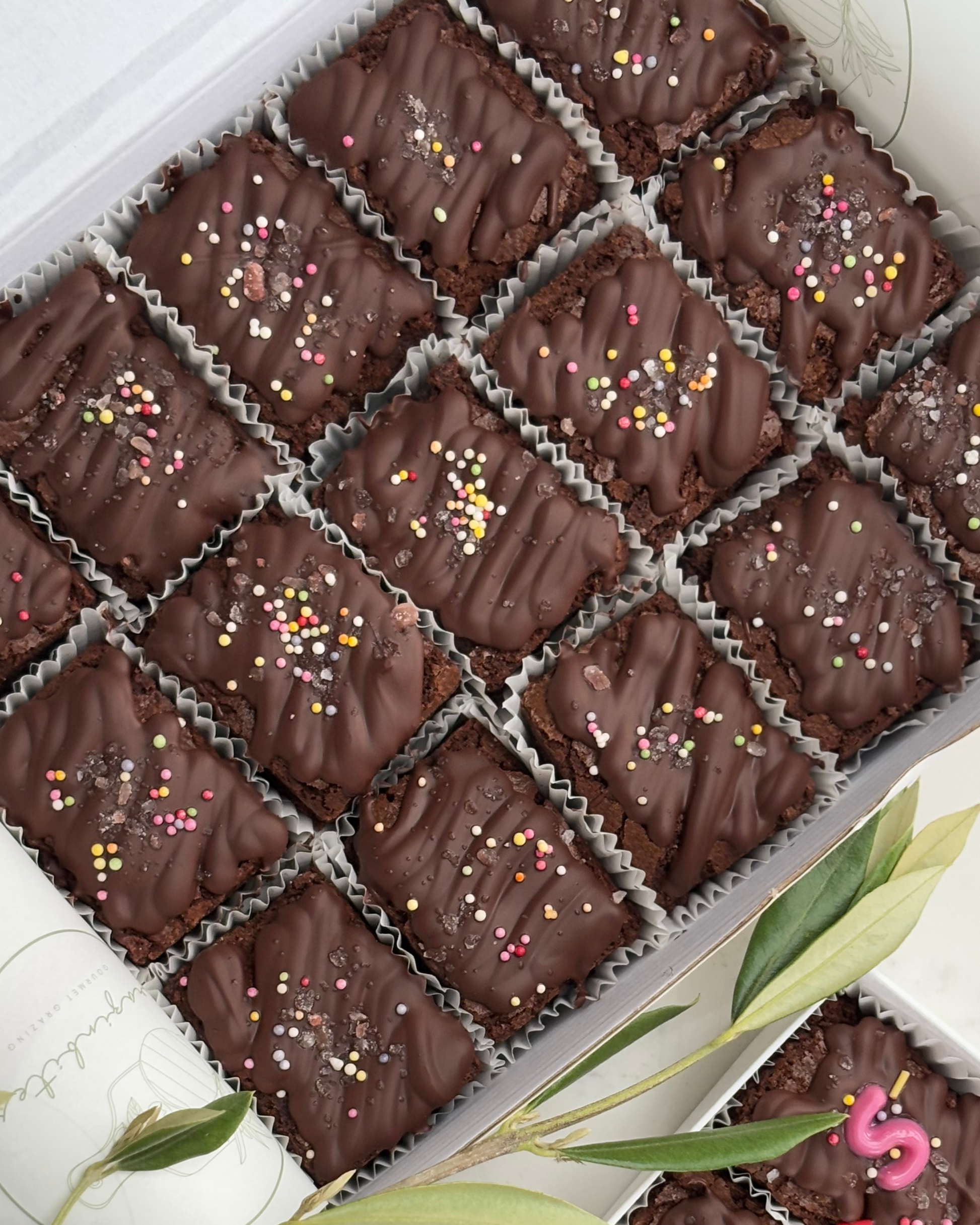 Plain Brownie Bites
