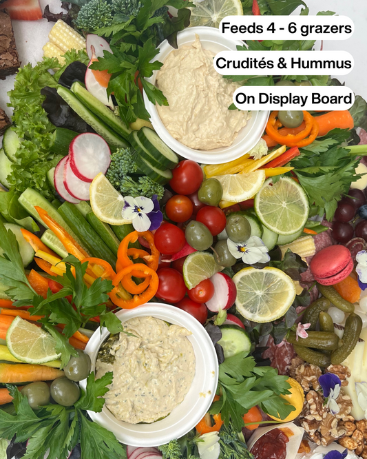 Crudites and Hummus Board, Platter, Bpx