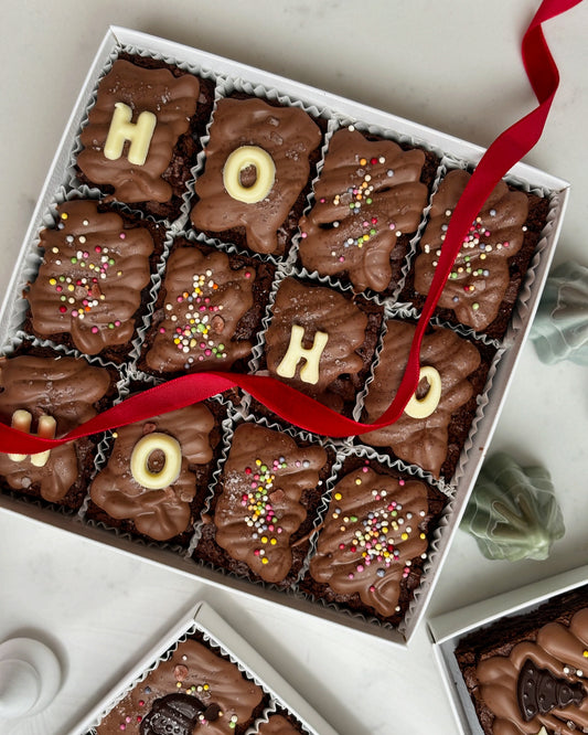 Delicious Christmas Brownies – Ho Ho Ho Edition