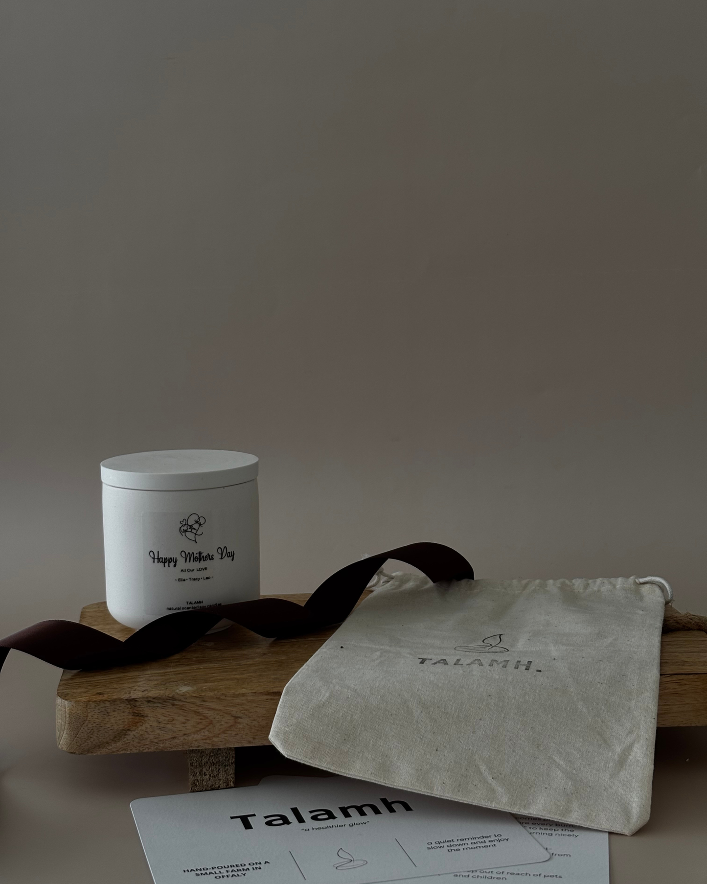 Custom Label Soy Candles in Ireland
