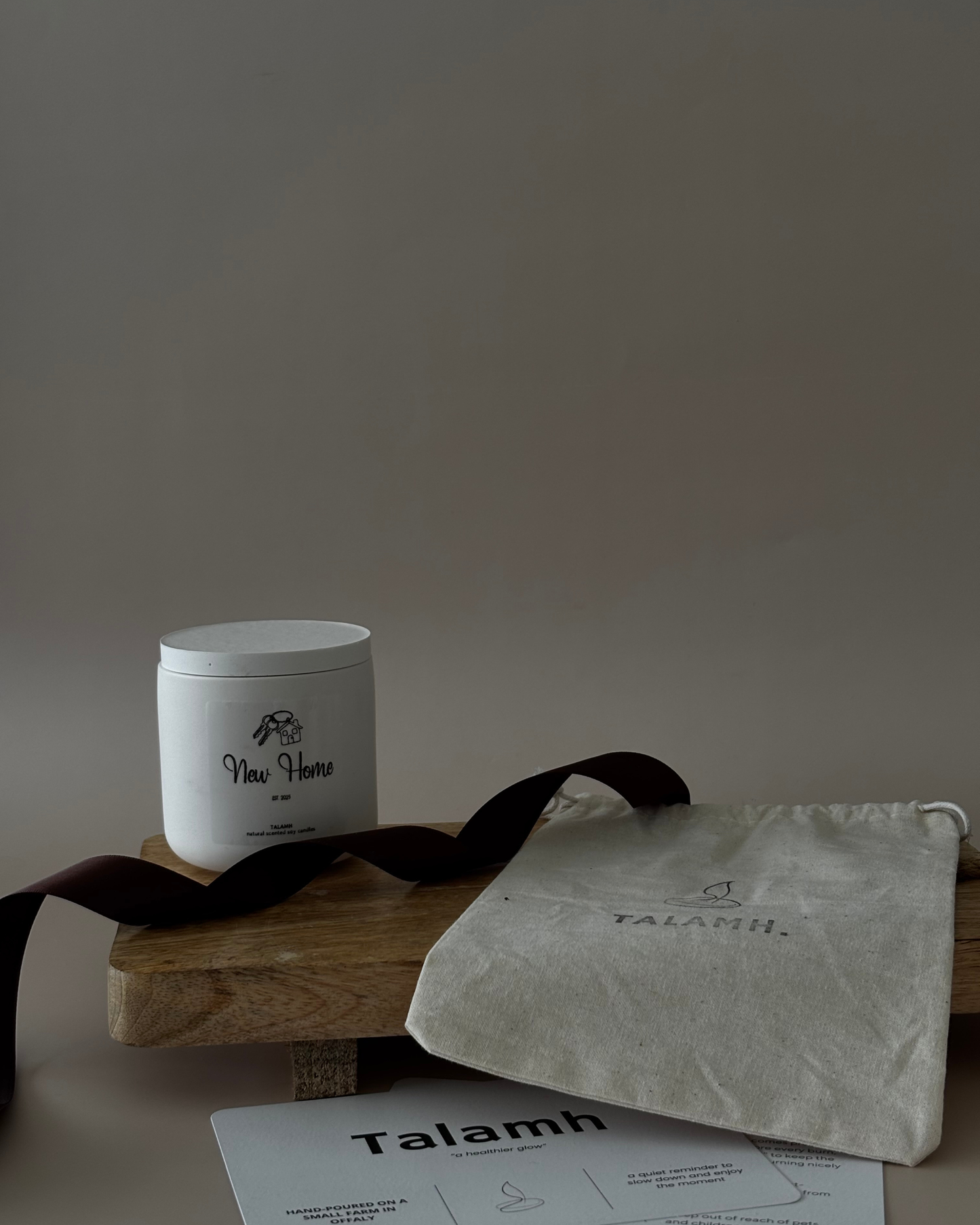 Custom Label Soy Candles in Ireland