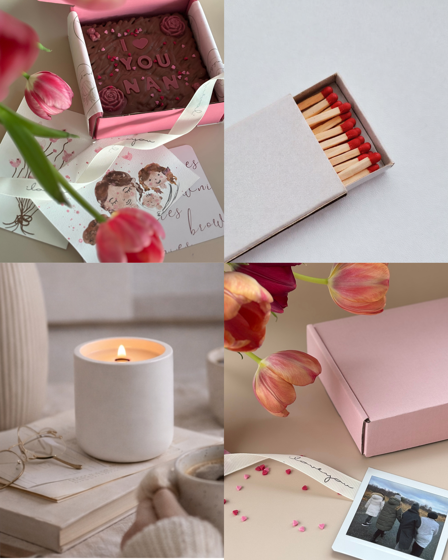 Brownie Slab & Candle Gift Set (Save 15%)