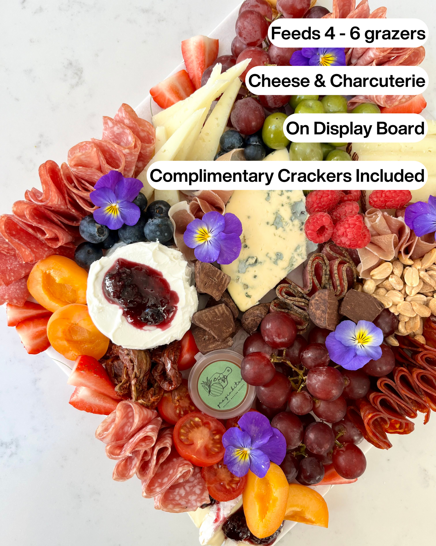Friendship Grazing Board, Box, Platter ideal for those friends get togethers